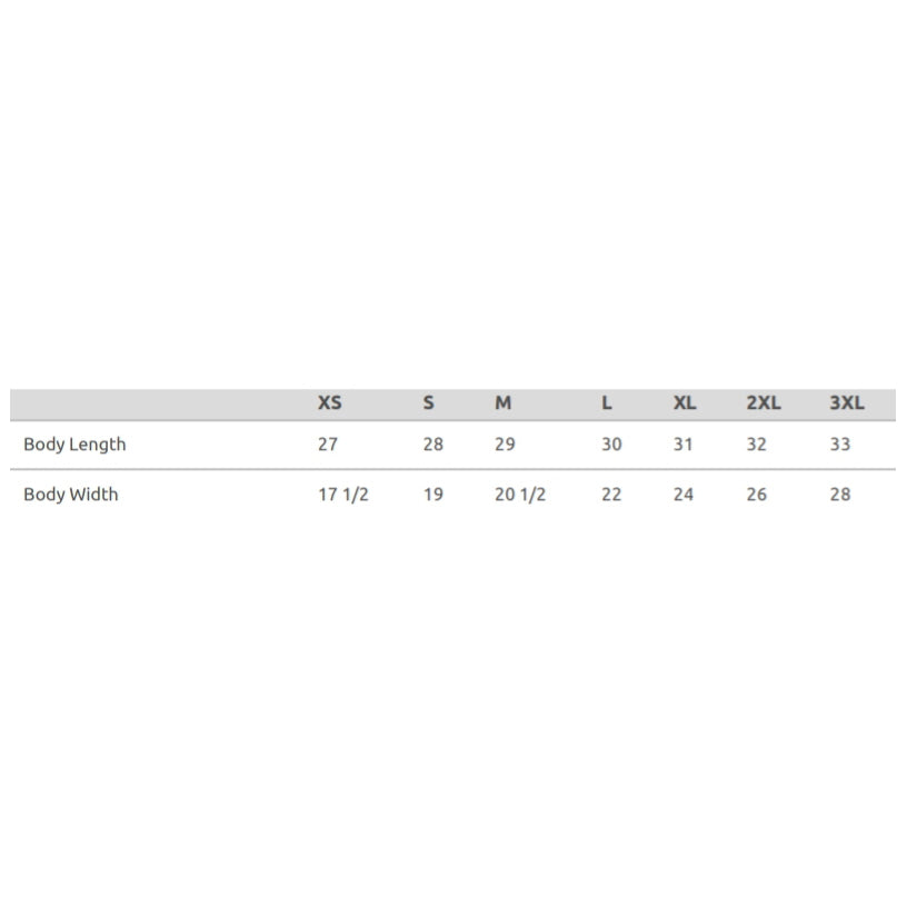 Invictus Conversion Chart Classic Badge | INVICTUS CLOTHING CO.